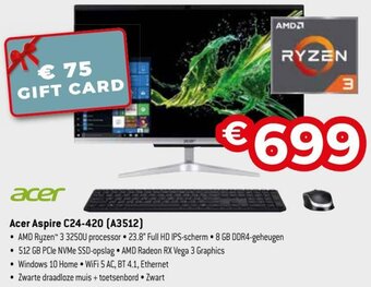 Acer Aspire C24-420 (A3512)