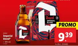 Lidl Duvel Imperial Blond aanbieding