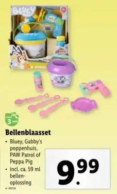 Lidl Bellenblaasset aanbieding