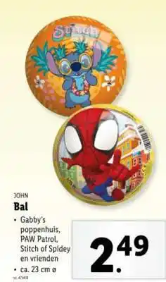 Lidl Bal aanbieding