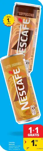 Carrefour Market Nescafé iJskoffie aanbieding