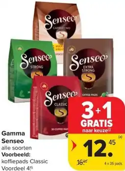 Carrefour Market Senseo gamma aanbieding