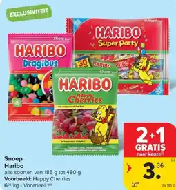 Carrefour Market Haribo snoep aanbieding