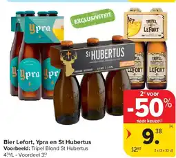 Carrefour Bier Lefort, Ypra en St Hubertus aanbieding