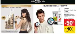 Carrefour Gamma Elnett en Studio Line L’Oréal aanbieding