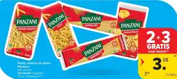 Carrefour Market Panzani Pasta, sauzen en pesto aanbieding