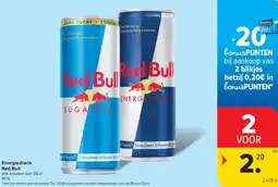 Carrefour Market Red Bull Energiedrank aanbieding