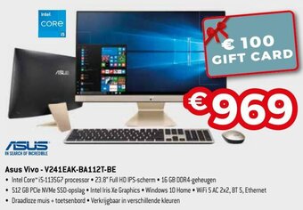 Exellent Asus Vivo - V241EAK-BA112T-BE aanbieding