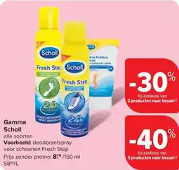 Carrefour Market Scholl gamma aanbieding