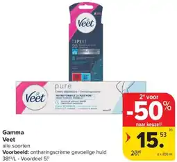 Carrefour Market Veet gamma aanbieding