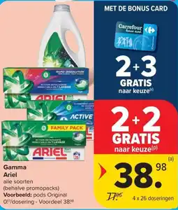 Carrefour Market Ariel gamma aanbieding