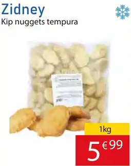 Zidney kip nuggets tempura