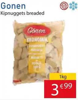Tanger Markt Gonen kipnuggets breaded aanbieding