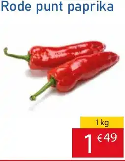 Tanger Markt Rode punt paprika aanbieding
