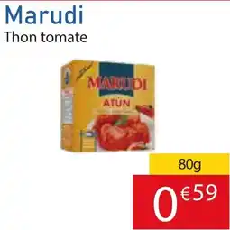 Tanger Markt Marudi thon tomate aanbieding