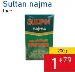 Tanger Markt Sultan najma thee aanbieding