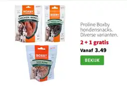 Intratuin Proline Boxby hondensnacks aanbieding
