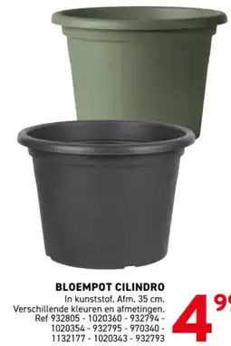 Trafic Bloempot cilindro aanbieding