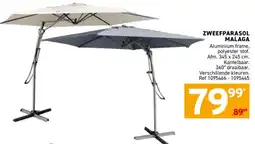 Trafic ZWEEFPARASOL malaga aanbieding