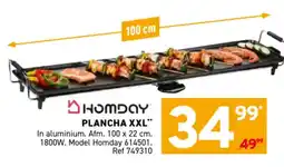 Trafic Homday plancha xxl aanbieding