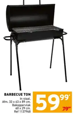 Trafic Barbecue ton aanbieding