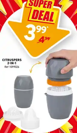 Trafic Citruspers 2-in-1 aanbieding