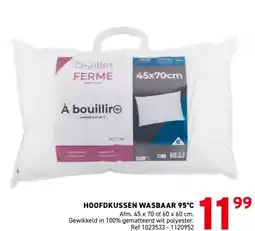 Trafic Hoofdkussen wasbaar 95°c aanbieding