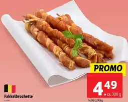 Lidl Fakkelbrochette aanbieding
