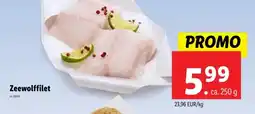 Lidl Zeewolffilet aanbieding