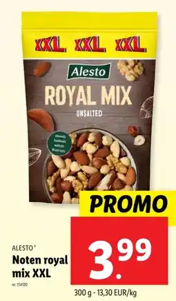 Lidl ALESTO Noten royal mix XXL aanbieding