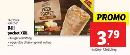 Lidl TRATTORIA ALFREDO Déli pocket XXL aanbieding