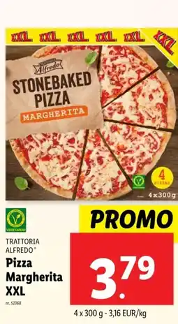 Lidl TRATTORIA ALFREDO Pizza Margherita XXL aanbieding