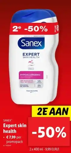 Lidl SANEX Expert skin health aanbieding