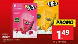 Lidl SUNLOLLY' IJslolly aanbieding