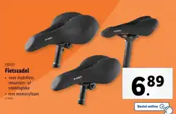 Lidl CRIVIT Fietszadel aanbieding