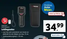 Lidl PARKSIDE PERFORMANCE Leidingzoeker aanbieding