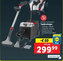 Lidl PARKSIDE PERFORMANCE Tapijtreiniger aanbieding