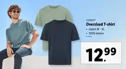 Lidl LIVERGYⓇ Oversized T-shirt aanbieding