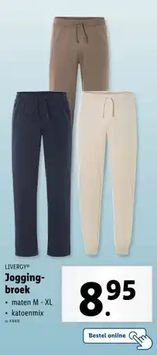 Lidl LIVERGYⓇ Jogging-broek aanbieding