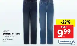Lidl LIVERGY Straight fit jeans aanbieding