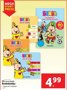 Lidl STUDIO100 Bumbaboekjes aanbieding