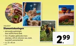 Lidl CRELANDO Diamanttekeningen aanbieding