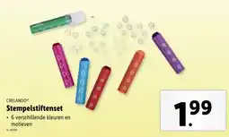 Lidl CRELANDO Stempelstiftenset aanbieding