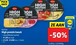 Lidl MILBONA High protein kwark aanbieding