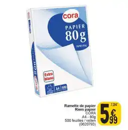 Cora Ramette de papier aanbieding