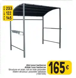 Cora Abri pour barbecue aanbieding