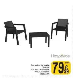 Cora Set salon de jardin / Tuinset aanbieding