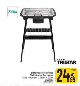 Cora Tristar Barbecue électrique aanbieding