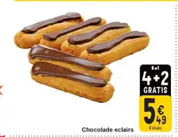 Cora Chocolade eclairs aanbieding