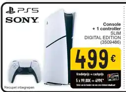 Cora PS5 SONY Console + 1 controller aanbieding